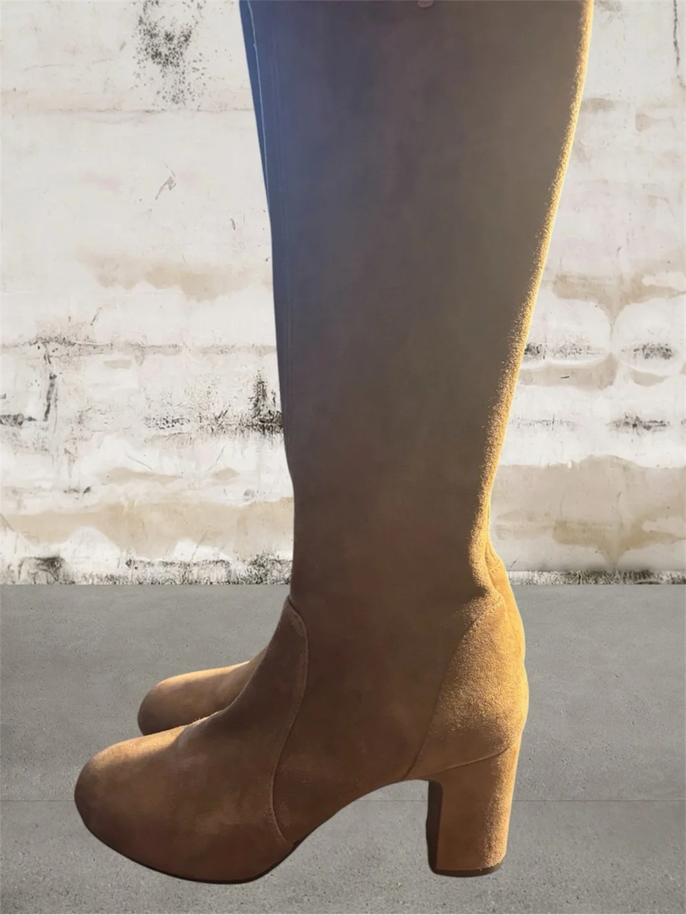 Stuart Weitzman $895 MSRP Lucie Stretch Knee-High Boot Size 7